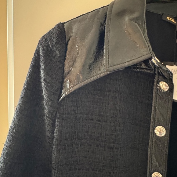 NEW WITH TAGS MAJE LONGSLEEVE BUTTON FRONT COLLARED DRESS - Picture 4 of 8